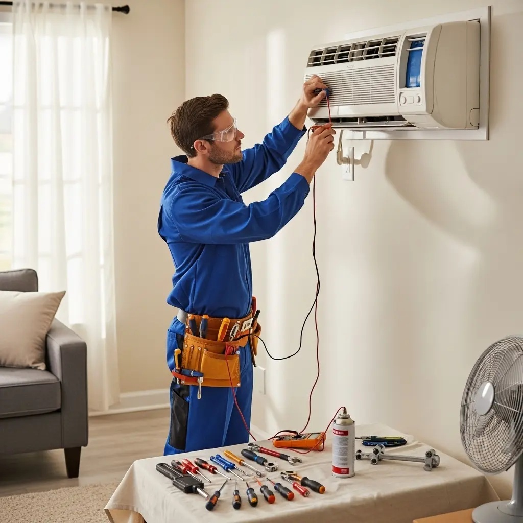 Gördes Daikin Daikin klima gaz dolumu ve bakım – Enerji verimliliği artırıldı. - Teknik servis örneği